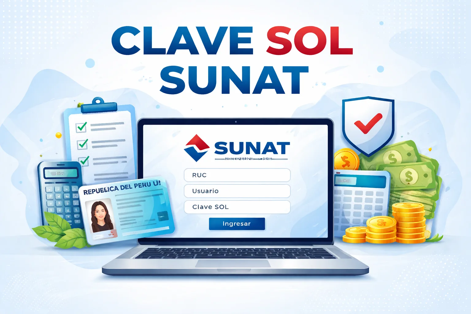 Cómo obtener la Clave SOL de SUNAT