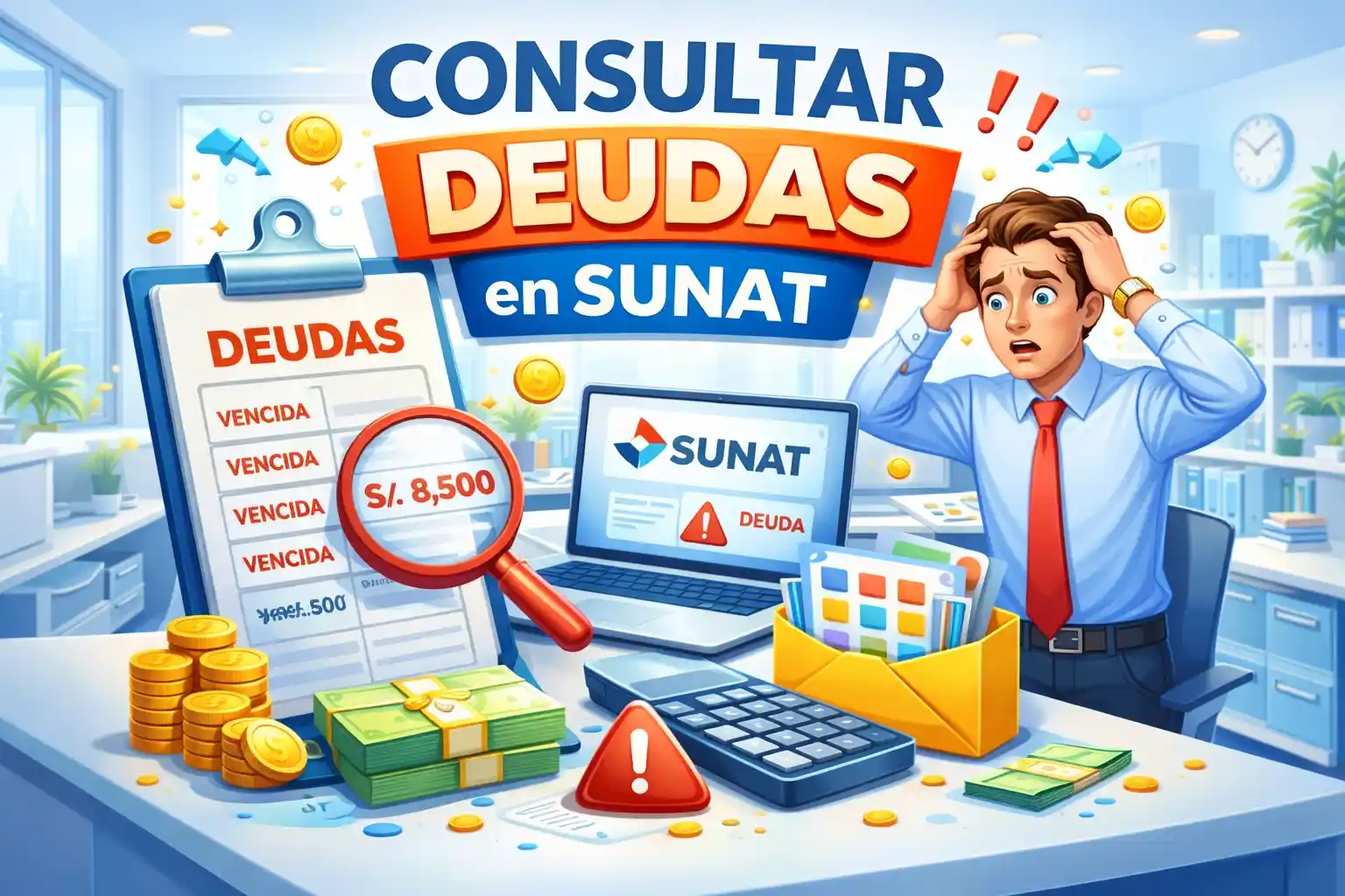 Consultar deudas SUNAT paso a paso