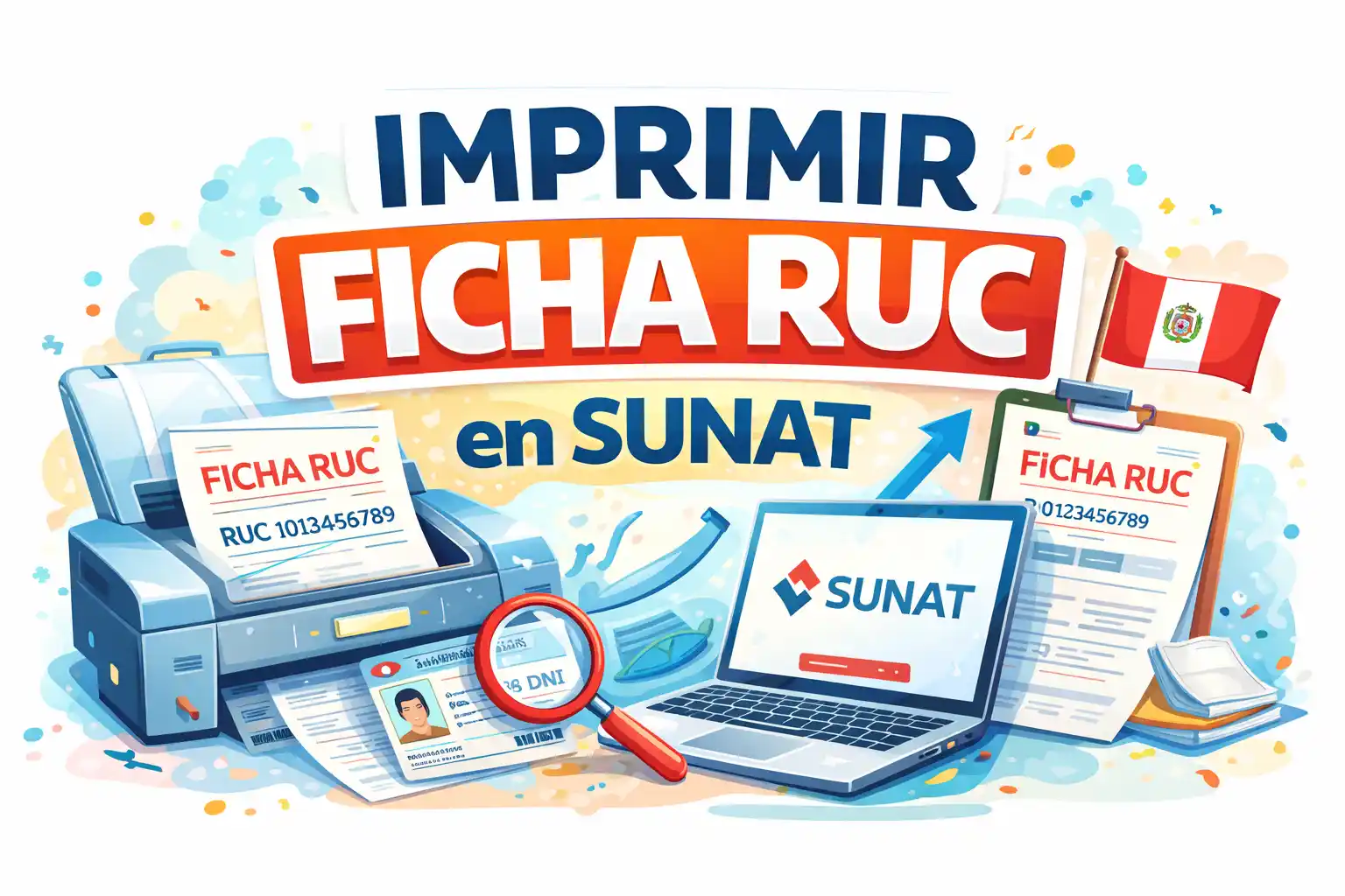 Imprimir ficha RUC SUNAT