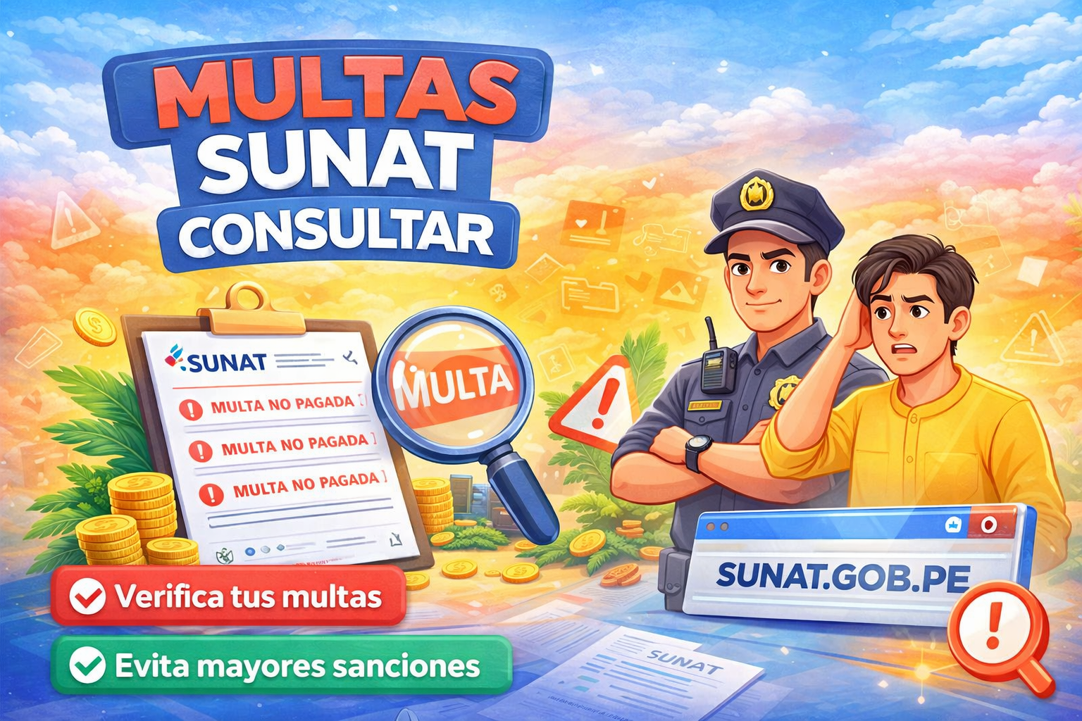 cómo declarar impuestos en SUNAT paso a paso