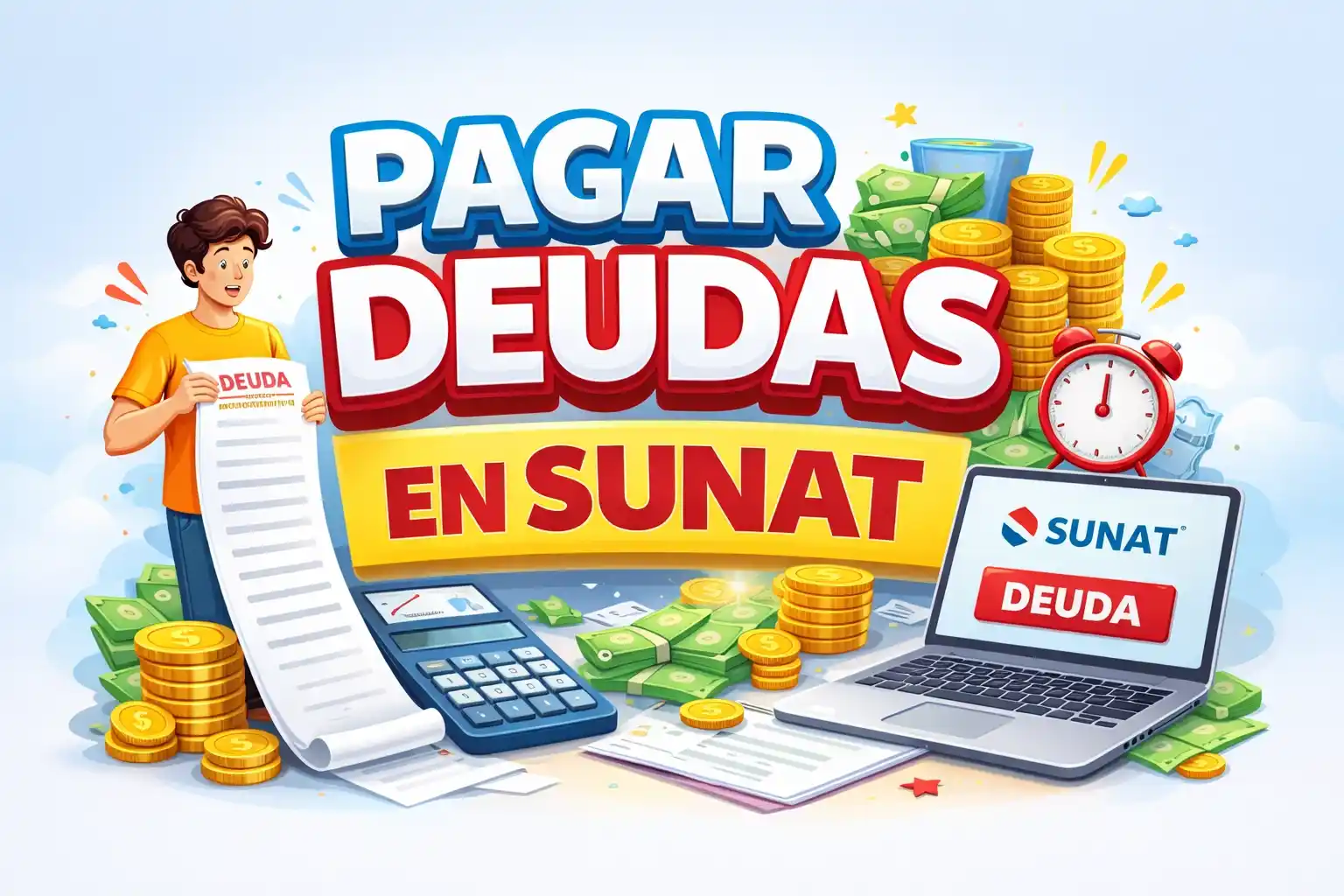 Cómo pagar deudas en SUNAT