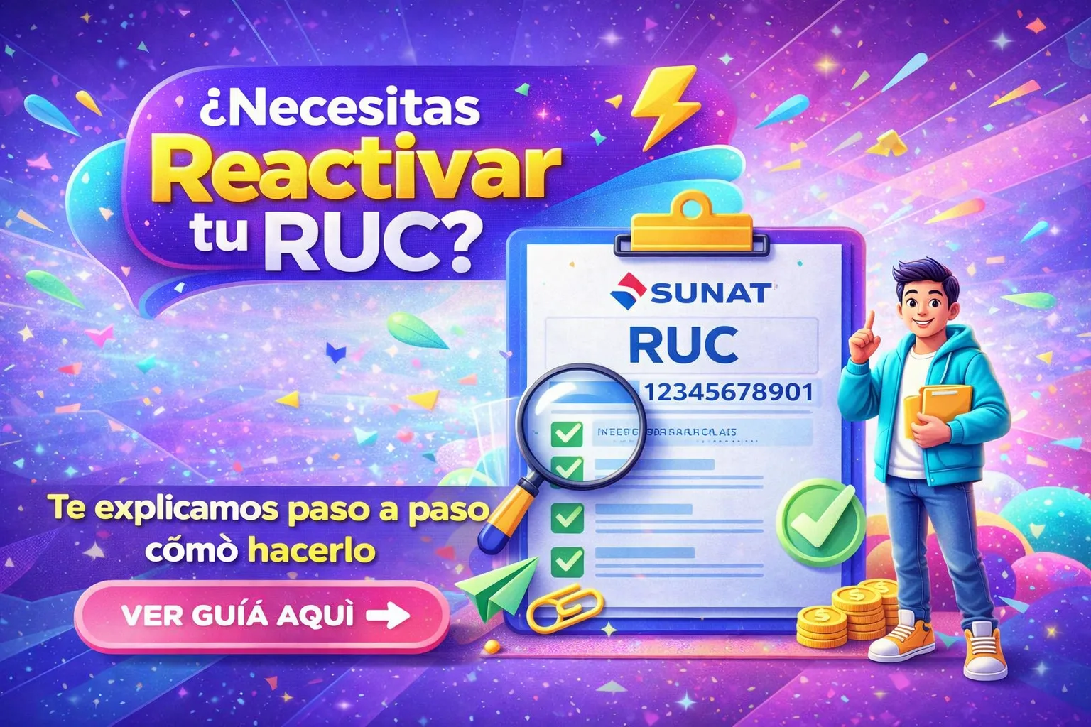 Reactivar RUC en SUNAT Perú
