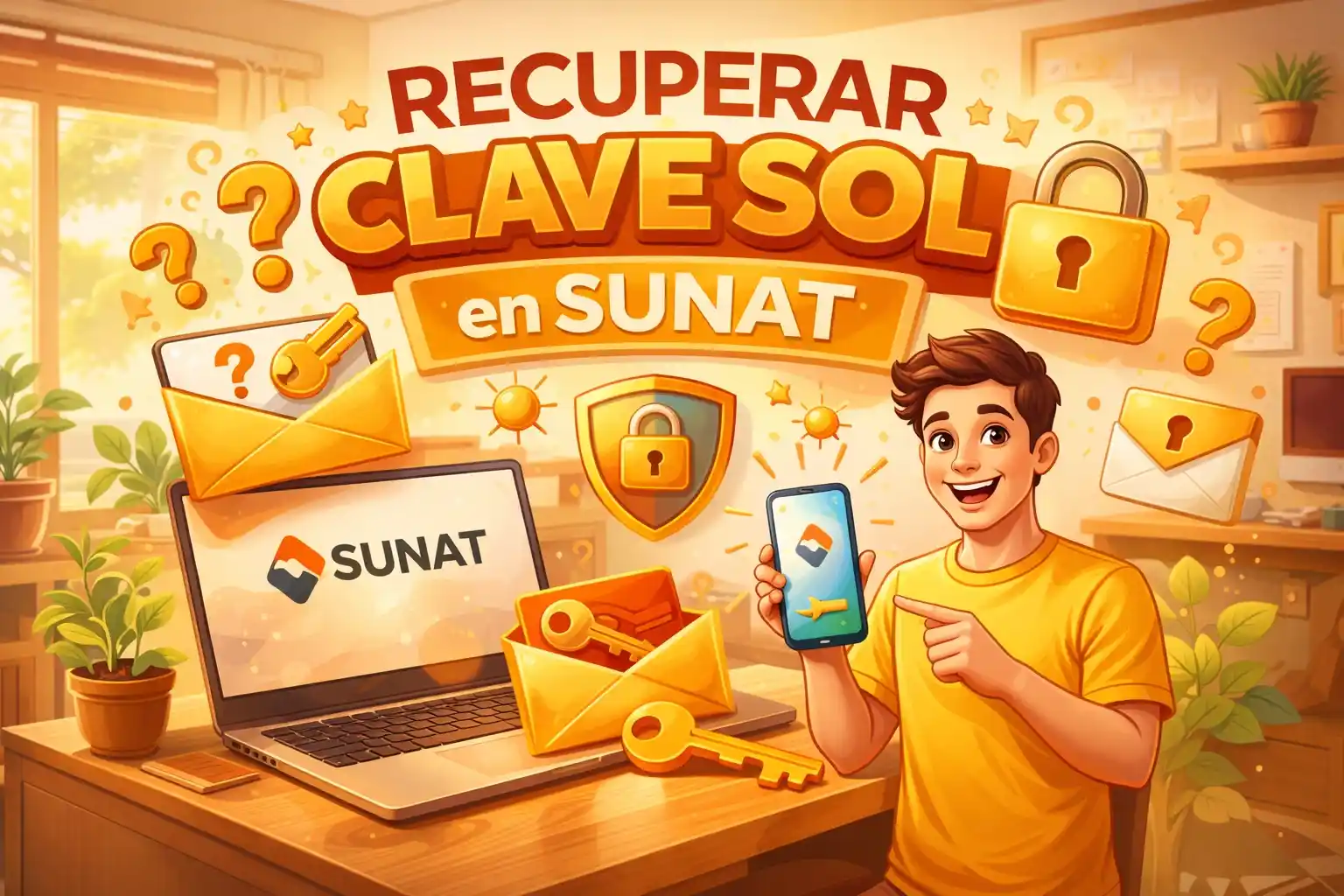 Recuperar clave SOL SUNAT